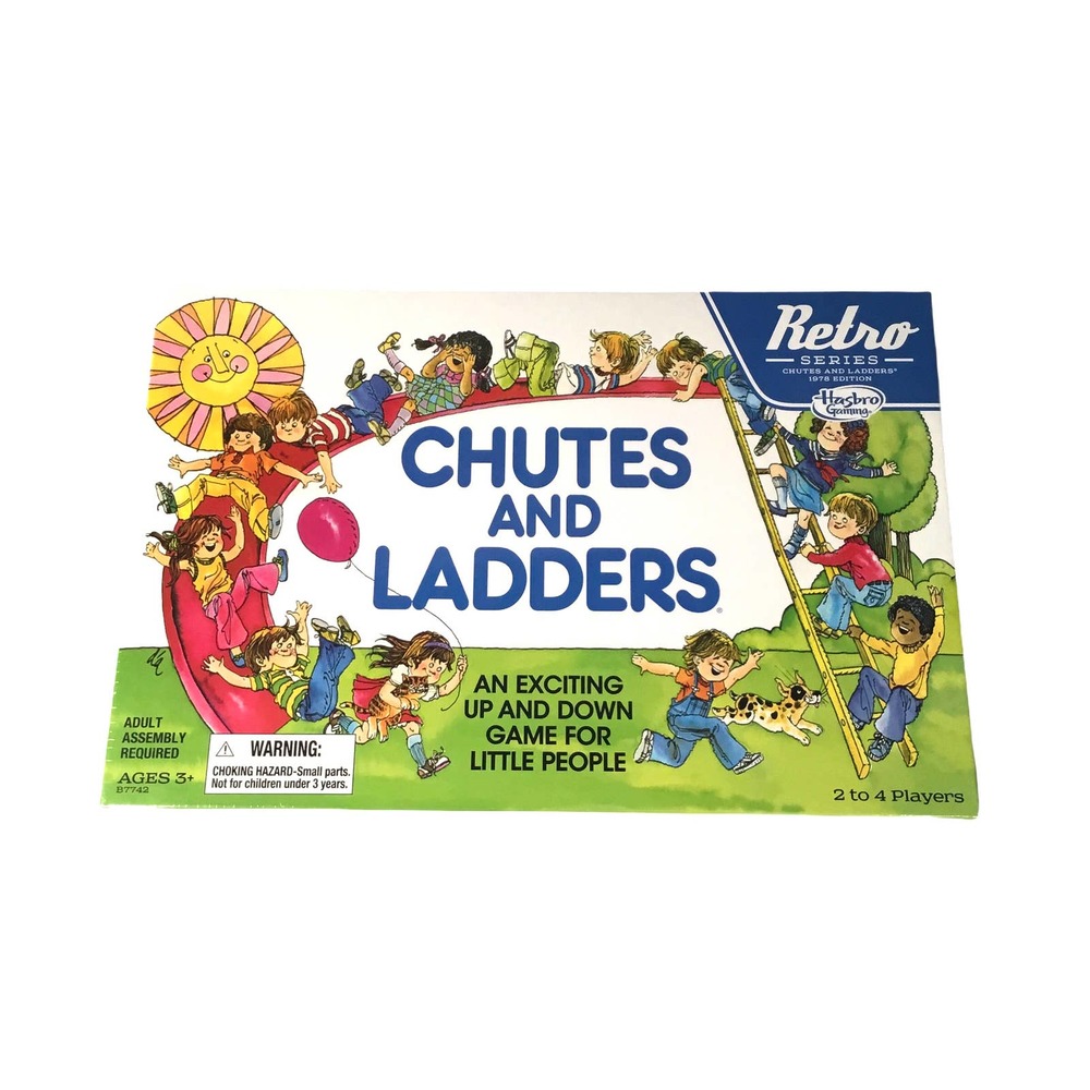 Retro Hasbro Chutes Ladders Undamaged